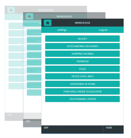 Software ERP - Interfaccia applicazione mobile - abas ERP