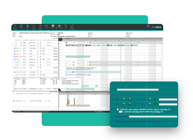 Software ERP - Interfaccia aps - abas ERP