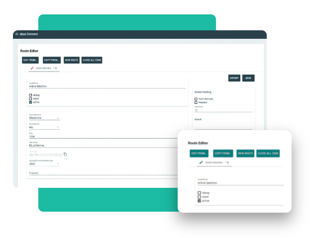 Software ERP - Interfaccia connettività e IoT - abas ERP