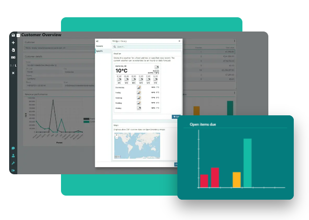 Software ERP - Interfaccia scheda - abas ERP